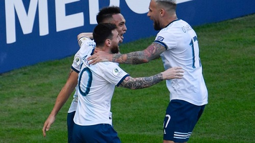 Chiến thắng 2-1 trước Đội tuyển Chile, Đội tuyển Argentina giành hạng 3 Copa America 2019
