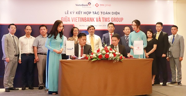 TMS Group và VietinBank thắt chặt quan hệ, khách hàng hưởng lợi
