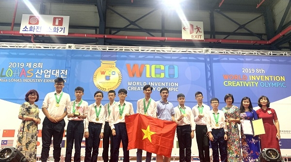 Việt Nam giành huy chương vàng WICO 2019 tại Hàn Quốc