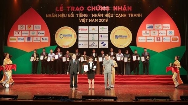 SaVipharm đạt chứng nhận “Top 50 nhãn hiệu nổi tiếng Việt Nam” năm 2019