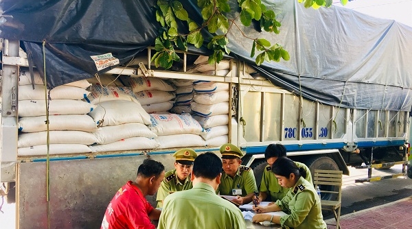 Bình Định: Thu giữ 30 tấn đường Thái Lan nhập lậu