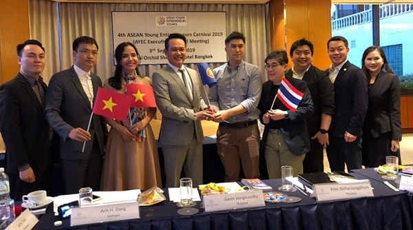 Việt Nam tiếp nhận chức Chủ tịch Hội Doanh nhân trẻ ASEAN