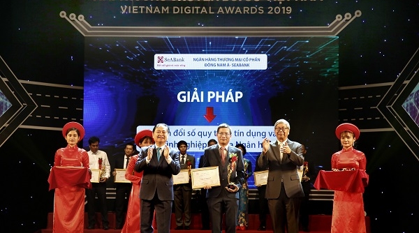SeABank nhận giải thưởng Vietnam Digital Awards 2019