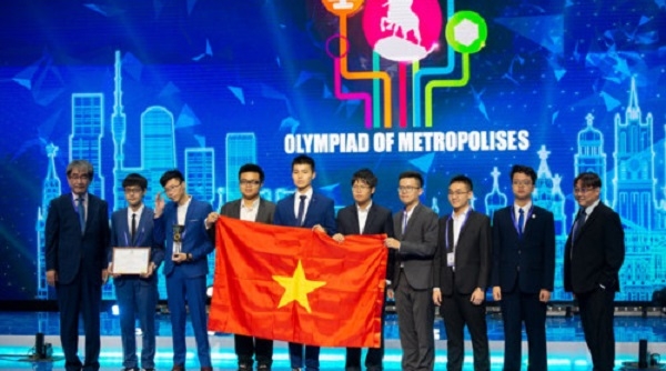 Đoàn học sinh Hà Nội giành 3 huy chương vàng tại Olympic quốc tế Moscow 2019