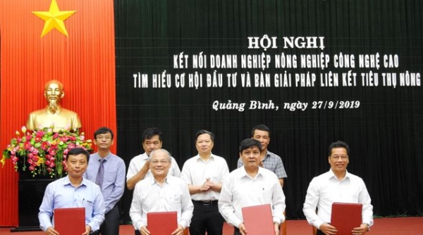 Hệ thống chống giả Check tham gia ký MOU ghi nhớ hợp tác phát triển nông nghiệp CNC Quảng Bình
