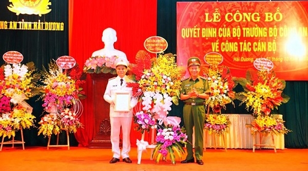 Đại tá Lê Ngọc Châu giữ chức vụ Giám đốc Công an tỉnh Hải Dương