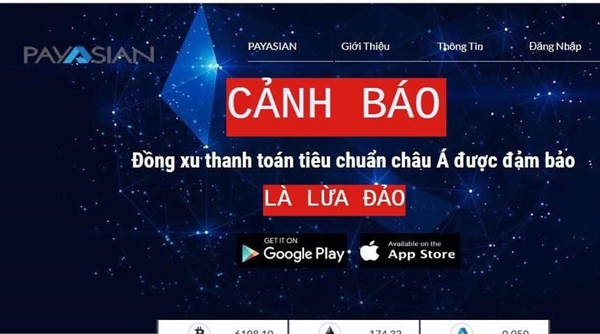 Hà Nội: Cảnh báo chiêu lừa đảo từ ví điện tử Payasian