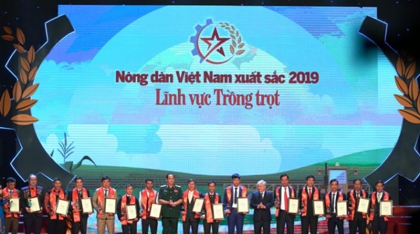 Tôn vinh và trao danh hiệu cho 63 nông dân Việt Nam xuất sắc 2019