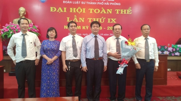 Hải Phòng: Ông Dương Văn Thành được bầu làm Chủ nhiệm Đoàn Luật sư Hải Phòng