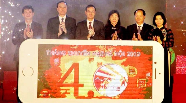 Hà Nội chính thức khởi động Tháng khuyến mại 2019