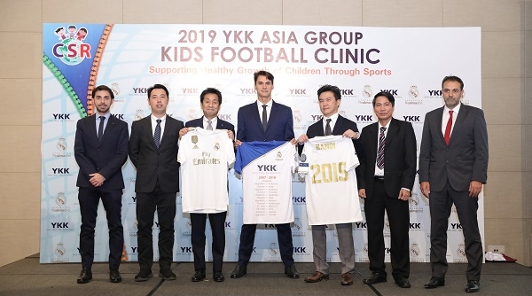 YKK hợp tác với Quỹ Real Madrid mang đến trải nghiệm bóng đá Tây Ban Nha cho trẻ em Việt Nam