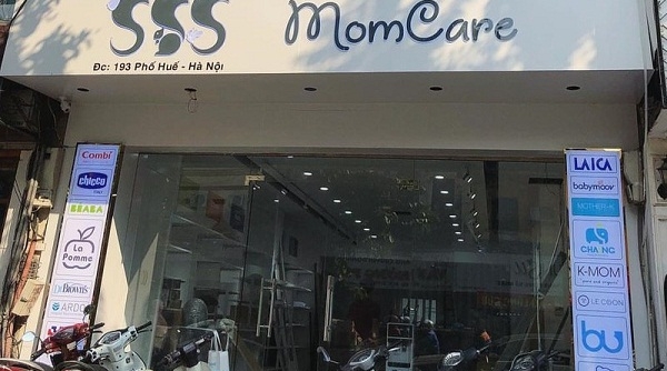 Hà Nội: Xử phạt cửa hàng SSS Momcare 15 triệu đồng do bán hàng nghi nhập lậu