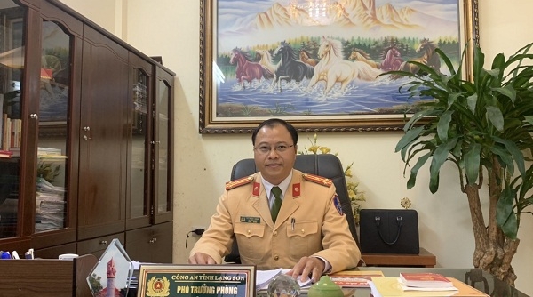 CSGT Lạng Sơn: Ra quân bảo đảm trật tự ATGT dịp Tết Nguyên đán Canh Tý 2020