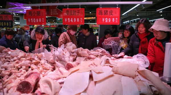 Cơn khát thịt lợn đẩy lạm phát Trung Quốc lên đỉnh sau 8 năm