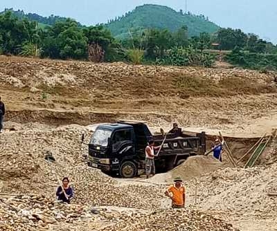 Huyện Sơn Dương (Tuyên Quang): Nạn khai thác cát, sỏi trái phép vẫn tái diễn bất chấp “lệnh” của UBND huyện