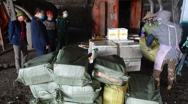 Quảng Ninh: Tịch thu hơn 1 tấn thực phẩm nhập lậu