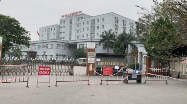 Quảng Ninh: Phong toả tạm thời Bệnh viện Lao và Phổi Quảng Ninh