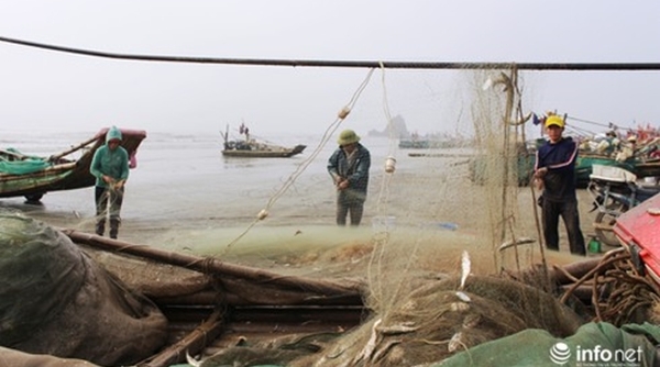 Thơm lừng cá trích nướng đầu mùa ở ven biển xứ Nghệ