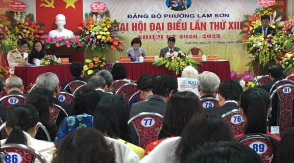 Đảng bộ phường Lam Sơn (quận Lê Chân, Hải Phòng): Tổ chức Đại hội đại biểu lần thứ XIII, nhiệm kỳ 2020- 2025