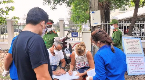 Đà Nẵng: Cận cảnh 7 chốt kiểm tra người ra vào TP của lực lượng chức năng làm nhiệm vụ 24/24
