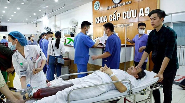 Xét nghiệm Covid-19 cho gần 5.000 người tại Bệnh viện Bạch Mai