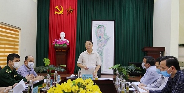 Lãnh đạo tỉnh Lạng Sơn kiểm tra công tác phòng, chống dịch Covid-19 tại cửa khẩu Chi Ma