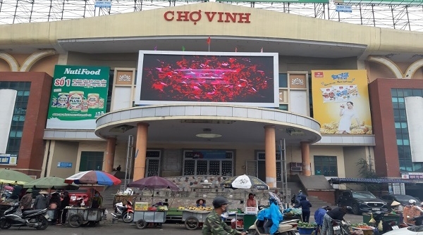 Chợ đầu mối lớn nhất Nghệ An đóng cửa trong mùa dịch Covid-19
