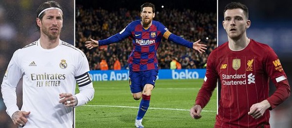 Đội hình xuất sắc nhất châu Âu năm nay: Có Messi, vắng mặt C.Ronaldo