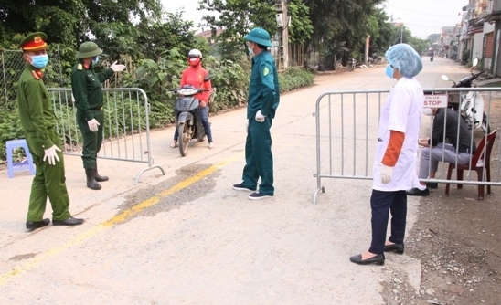 Huyện Mê Linh (Hà Nội): Thành lập 9 chốt kiểm soát người ra vào thôn Hạ Lôi