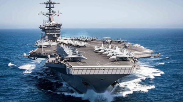 Mỹ: Dịch COVID-19 tại tàu sân bay USS Theodore Roosevelt không liên quan đến chuyến thăm Đà Nẵng, Việt Nam