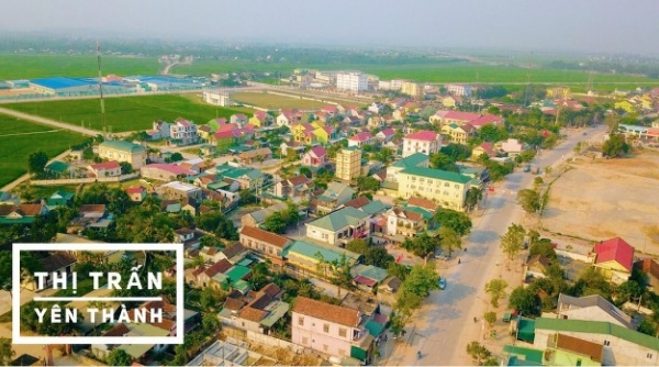 Nghệ An: Huyện Yên Thành đạt chuẩn nông thôn mới năm 2019
