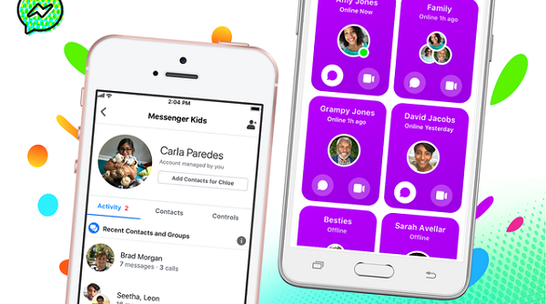 Facebook chính thức giới thiệu Messenger Kids