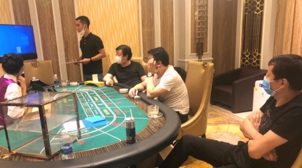 Đà Nẵng: Nhiều người nước ngoài đánh bạc trái phép trong một resort ven biển
