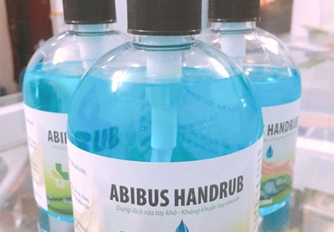 Đà Nẵng: Đình chỉ lưu hành, thu hồi dung dịch rửa tay khô Abibus Handrub