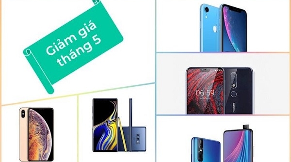 Samsung cùng iPhone giảm giá đầu tháng 5