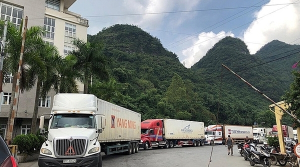 Đa dạng hình thức vận chuyển để đảm bảo lưu thông hàng hóa tại cửa khẩu Lạng Sơn