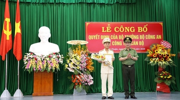 Ninh Thuận: Đại tá Nguyễn Thế Hùng được bổ nhiệm, giữ chức vụ Giám đốc Công an tỉnh