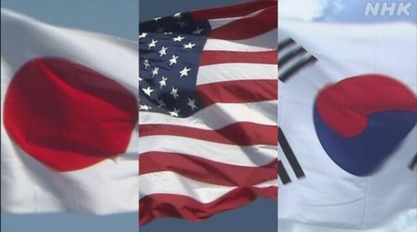 Nhật - Mỹ - Hàn thảo luận an ninh biển Đông và Hoa Đông