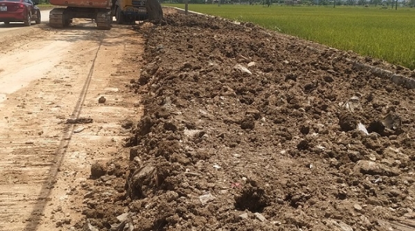Cần làm rõ việc Công ty CP Xây dựng cầu đường Hà Nội dùng bùn làm nền đường, không bảo đảm chất lượng?