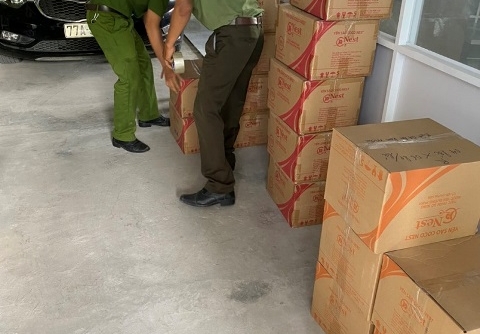 Bình Định: Tạm giữ gần 6.000 hũ yến không có giấy tờ chứng minh nguồn gốc