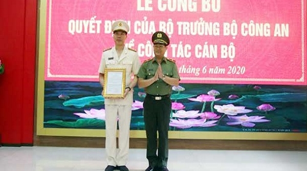 Công an tỉnh Nghệ An có tân Phó Giám đốc