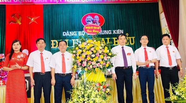 Đảng bộ xã Trung Kiên tổ chức thành công Đại hội đại biểu nhiệm kỳ 2020-2025