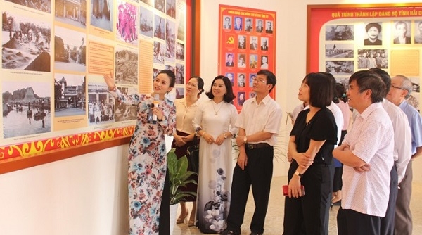 Hải Dương: Khai mạc triển lãm “Đảng bộ tỉnh Hải Dương – 80 năm xây dựng và phát triển”