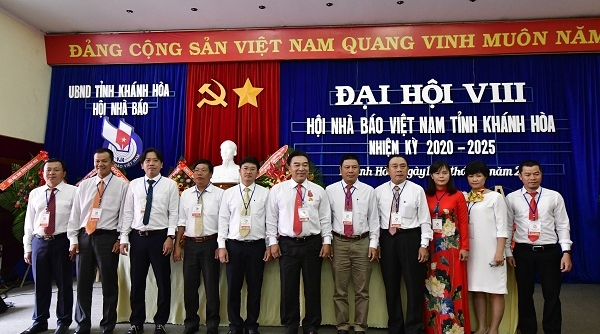 Đại hội lần thứ VIII Hội nhà báo Việt Nam tỉnh Khánh Hòa thành công tốt đẹp
