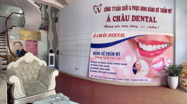 Á Châu Dental: Ý kiến khách hàng về Nha khoa thẩm mỹ Á Châu Dental hoạt động chưa phép?