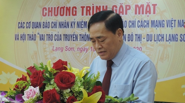 Lạng Sơn: Gặp mặt các cơ quan báo chí nhân dịp Kỷ niệm 95 năm Ngày Báo chí cách mạng Việt Nam