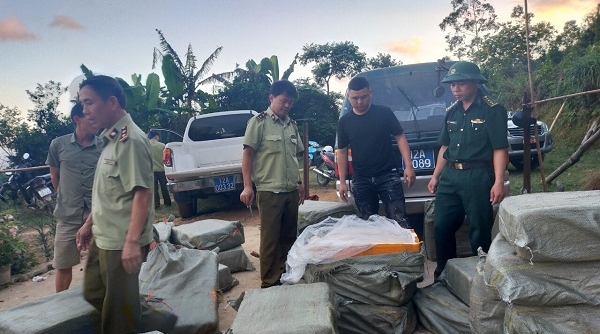 Lạng Sơn: Bắt 1 tấn nầm lợn nhập lậu từ Trung Quốc đã bốc mùi hôi thối