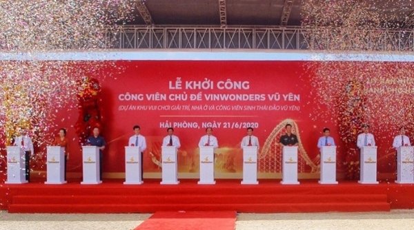 Vingroup khởi công công viên chủ đề lớn nhất Việt Nam
