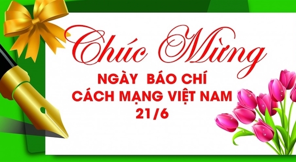 Thư cảm ơn nhân Ngày Báo chí cách mạng Việt Nam