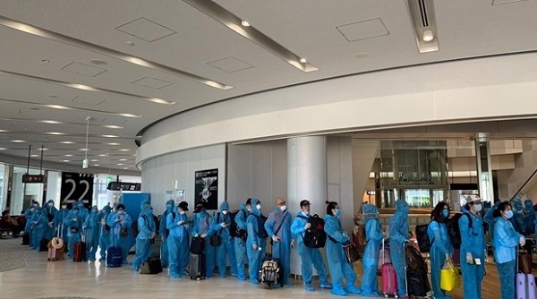Cách ly y tế chuyến bay đón công dân từ Nhật Bản trở về nước